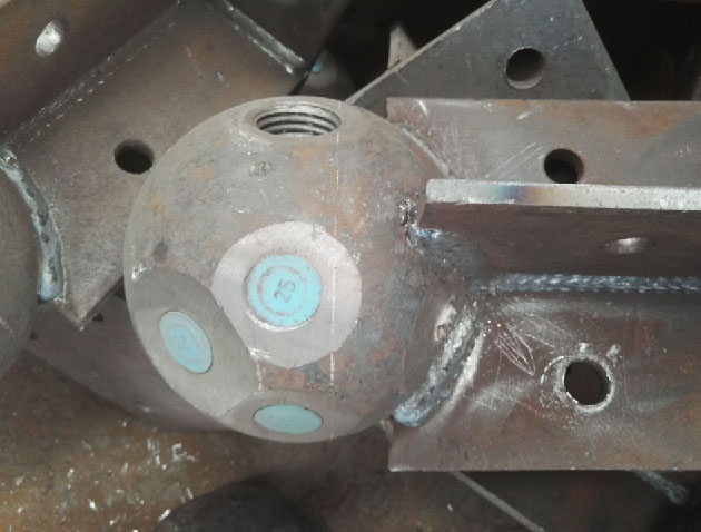 汉川螺栓球球塞，网架配件