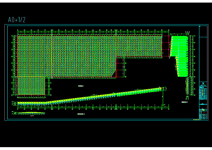 汉川贵州遵义滑雪场网架设计