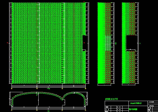 汉川驻马店确山县白云山料场网架