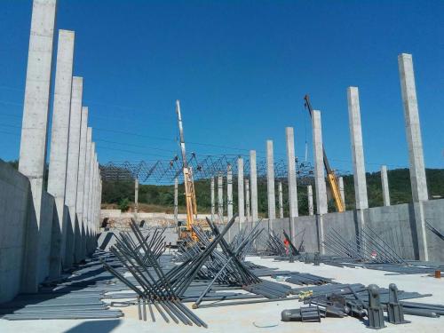 汉川料棚网架加工厂家